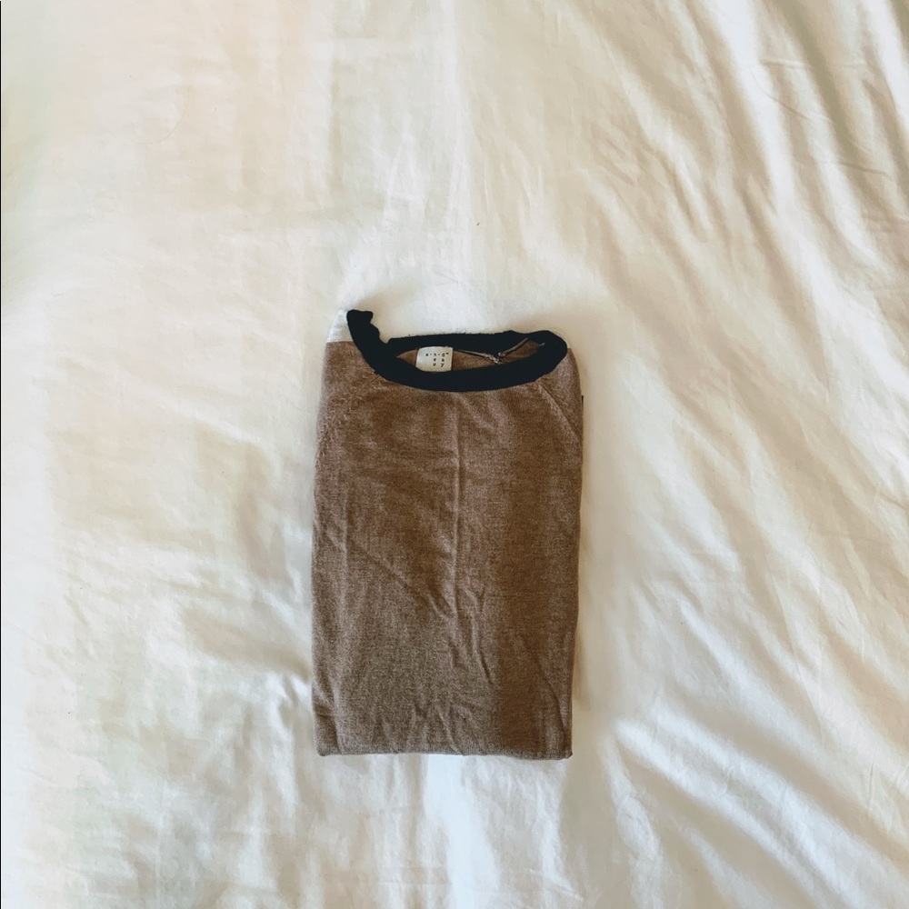 Tan sweater